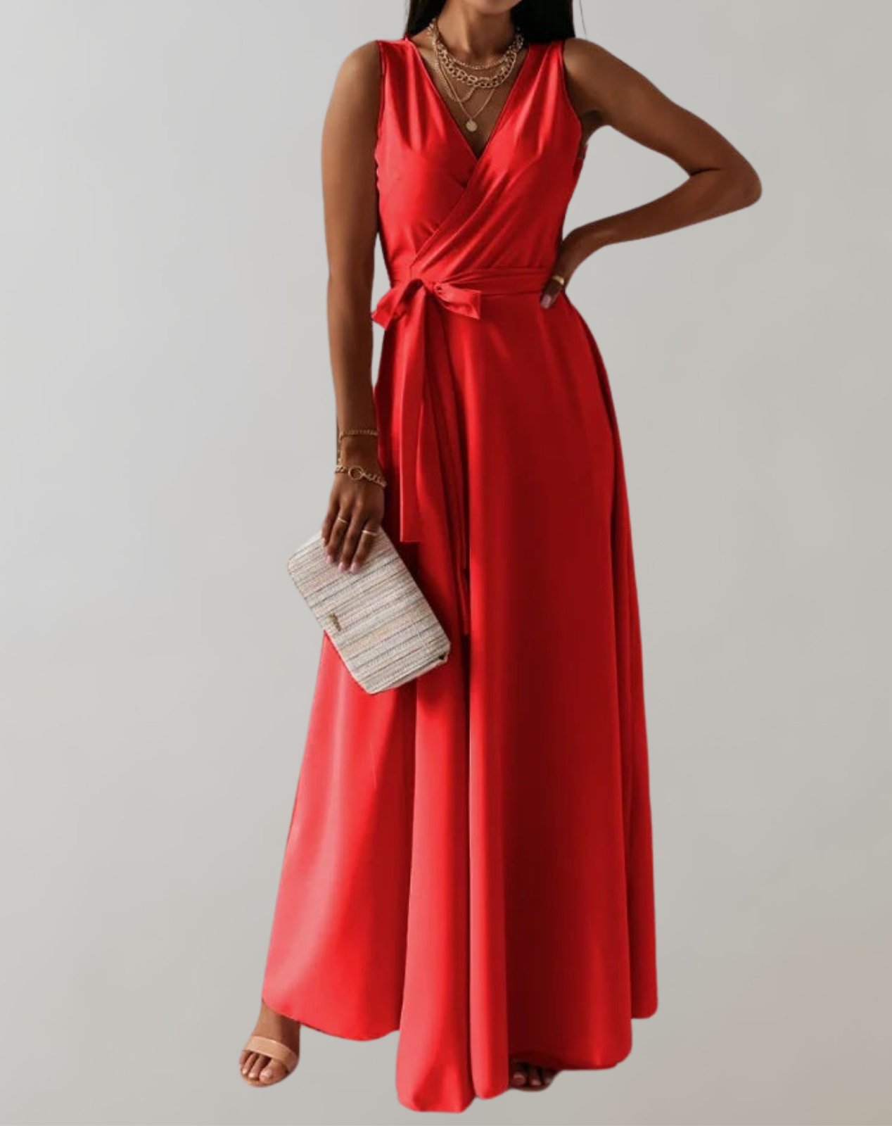 Eleganza Femminile Maxi-Kleid