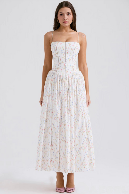 Abito Midi Fiorito: Stile e Comfort