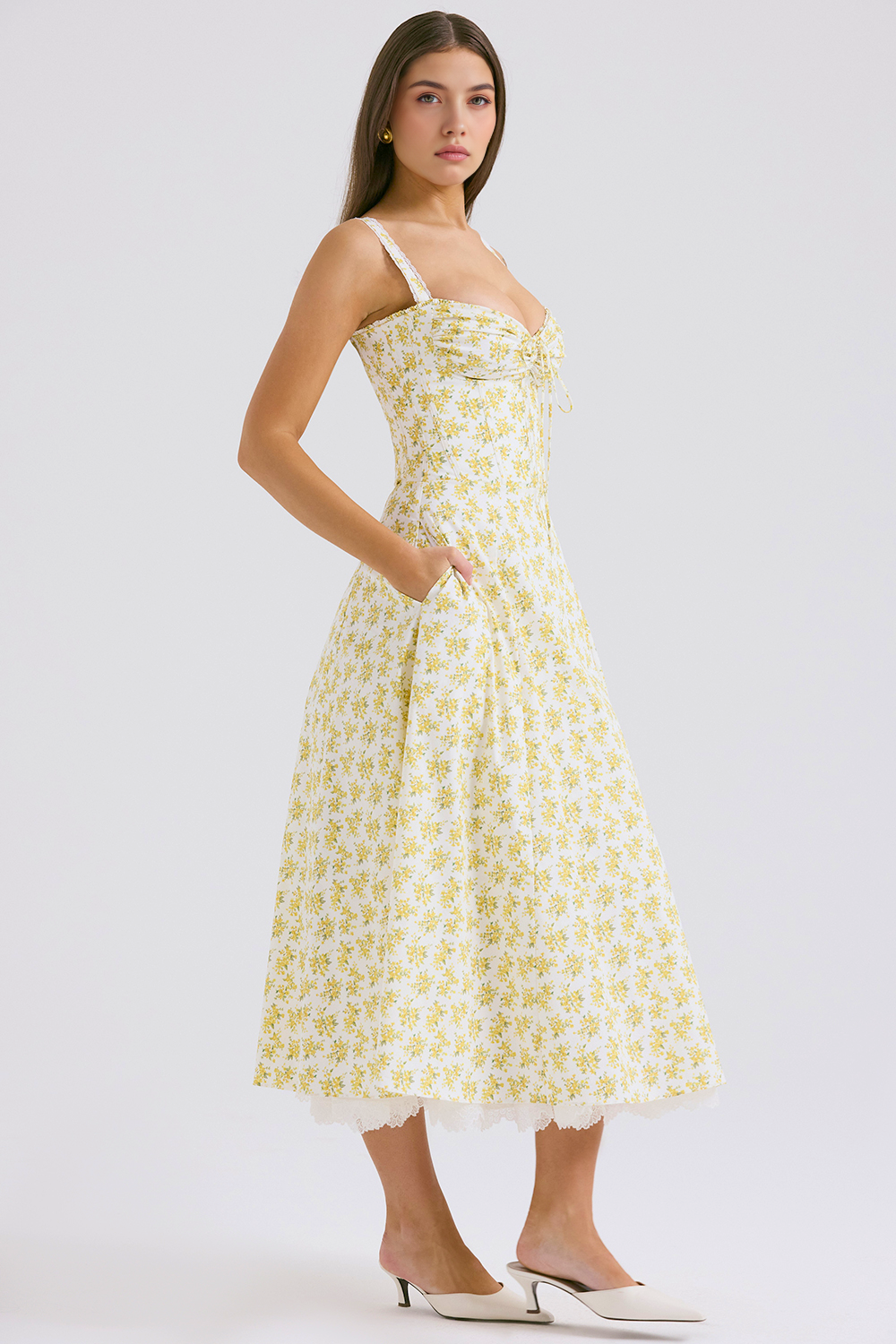Emilia Floral Corset Dress