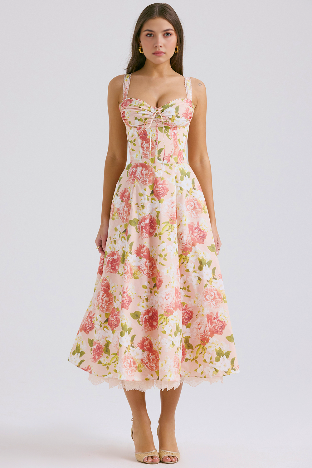 Emilia Floral Corset Dress