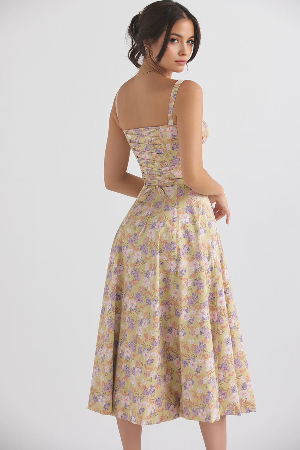 Allure Corset Midi Dress