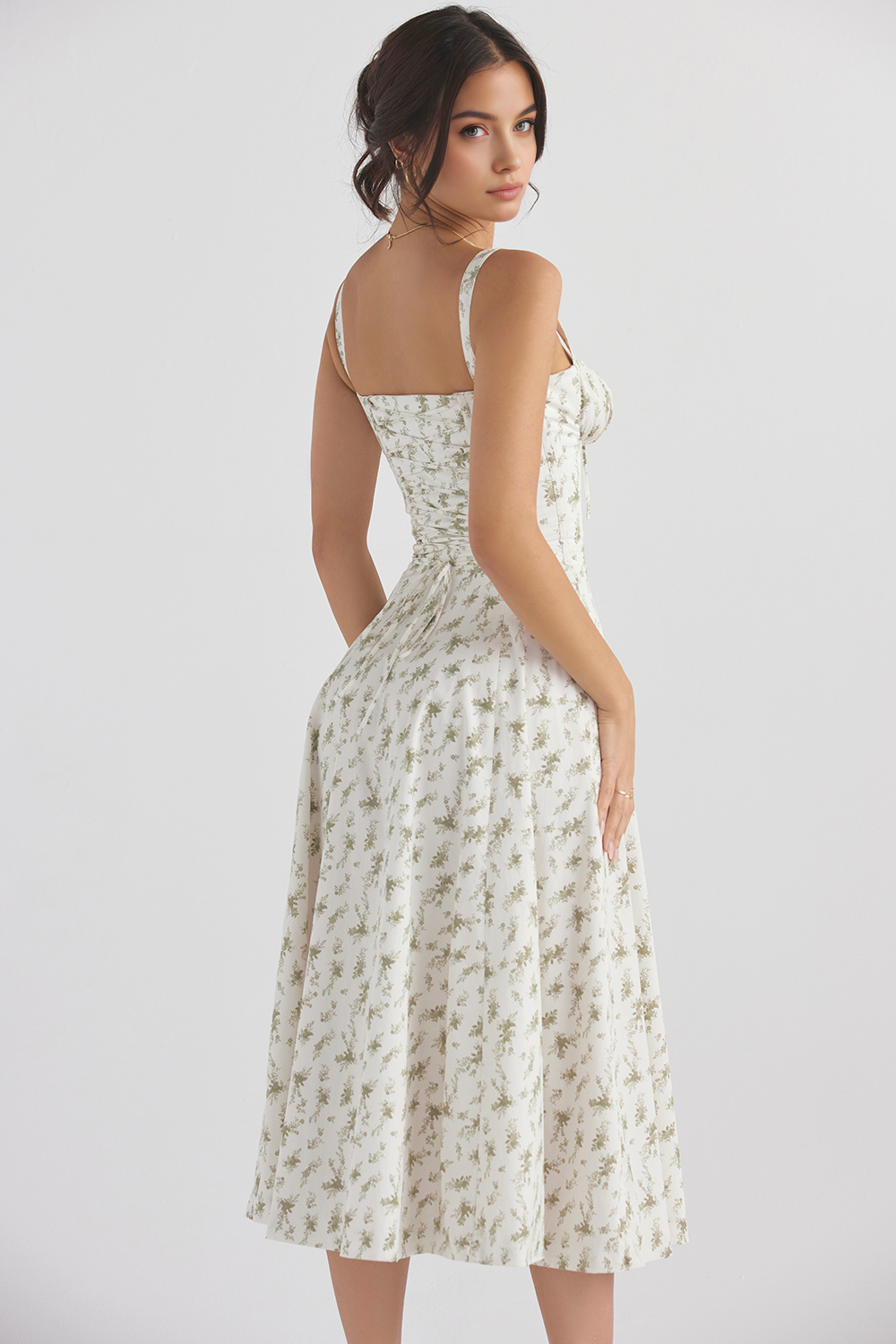 Allure Corset Midi Dress