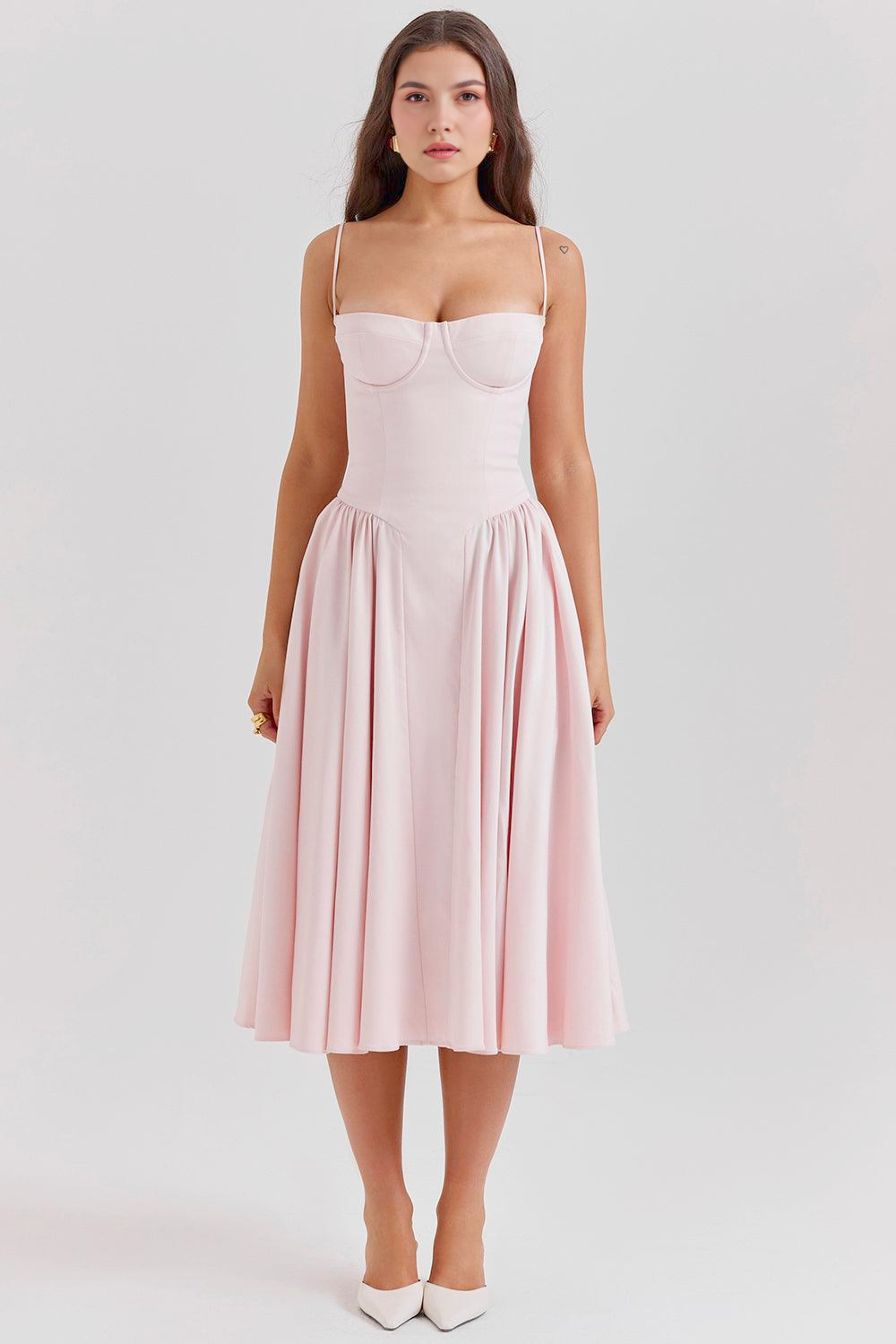 Chic-Flare Midi Dress