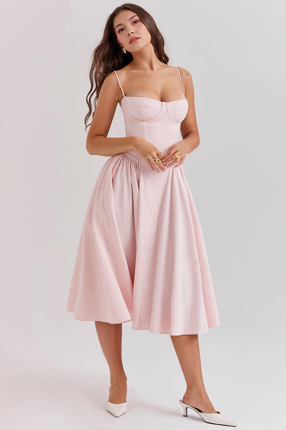 Chic-Flare Midi Dress