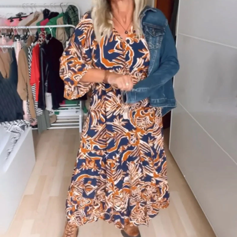 Chic Boho Maxi Dress for Vacations