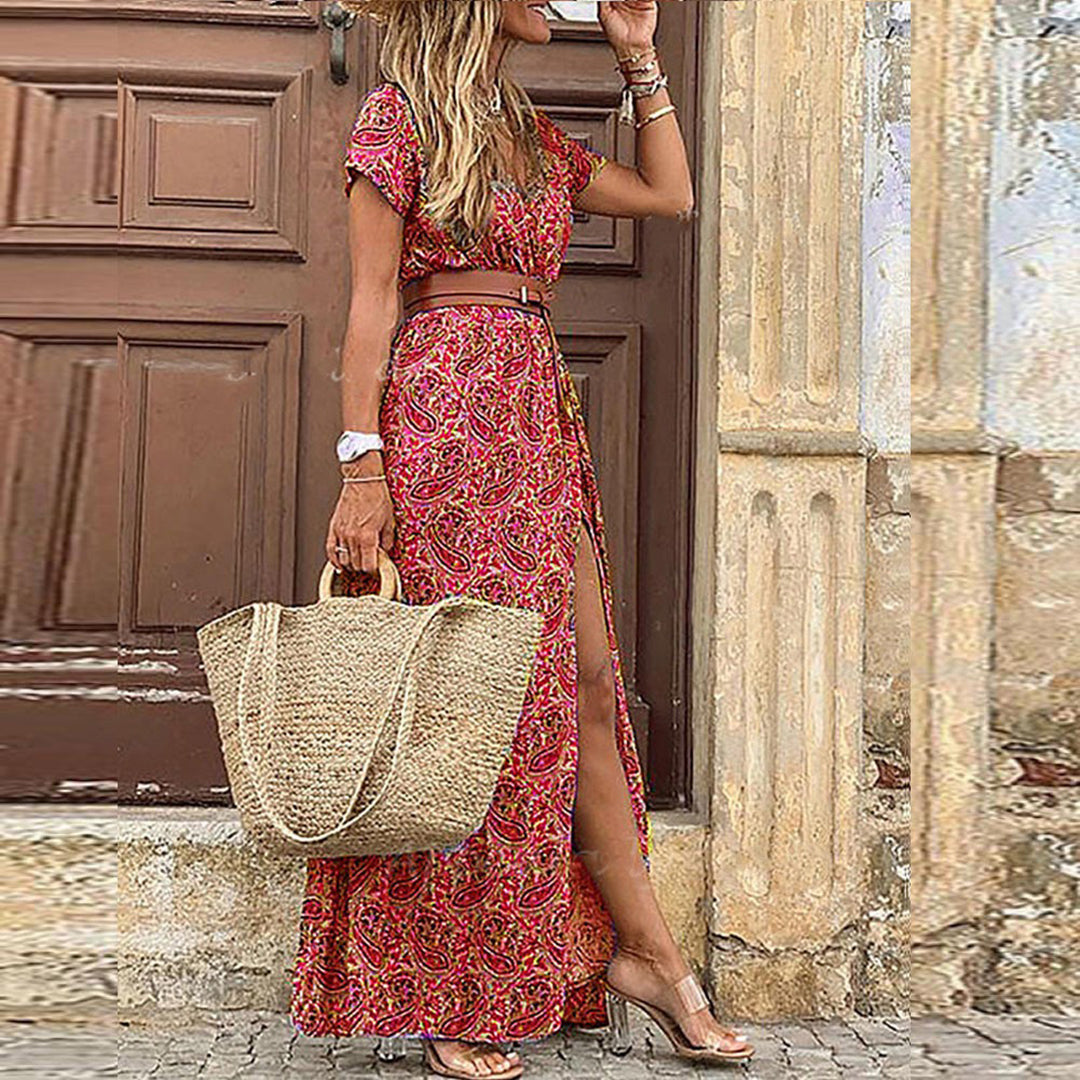 Abito Boho Elasticizzato