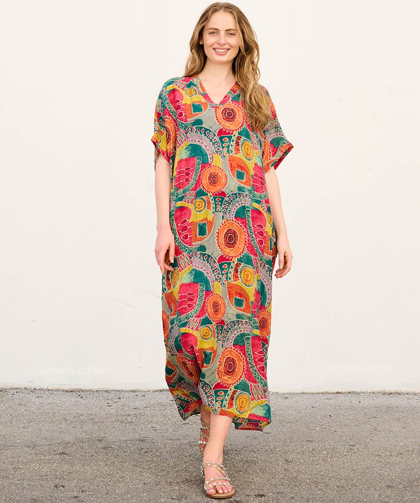 Abito Casual Multicolore