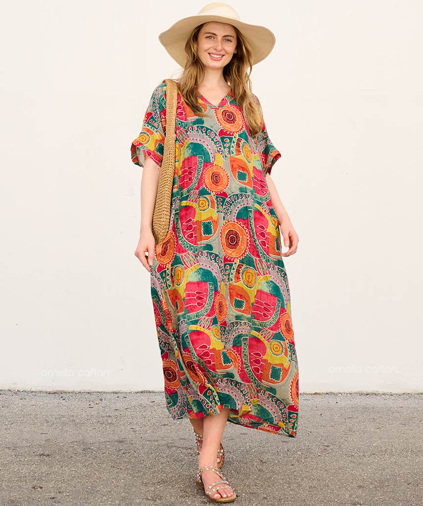 Abito Casual Multicolore