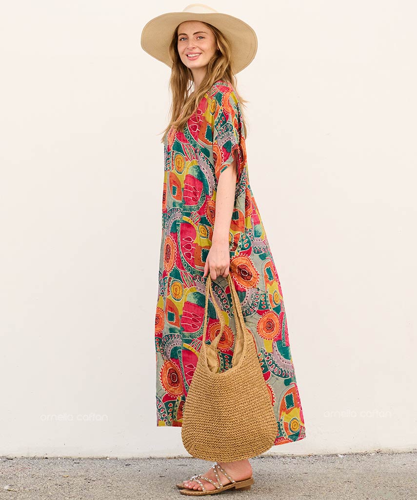Abito Casual Multicolore