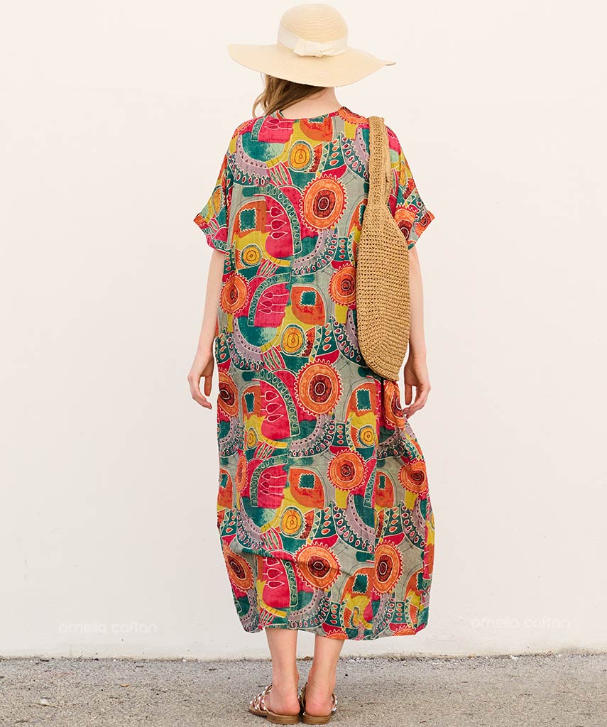 Abito Casual Multicolore