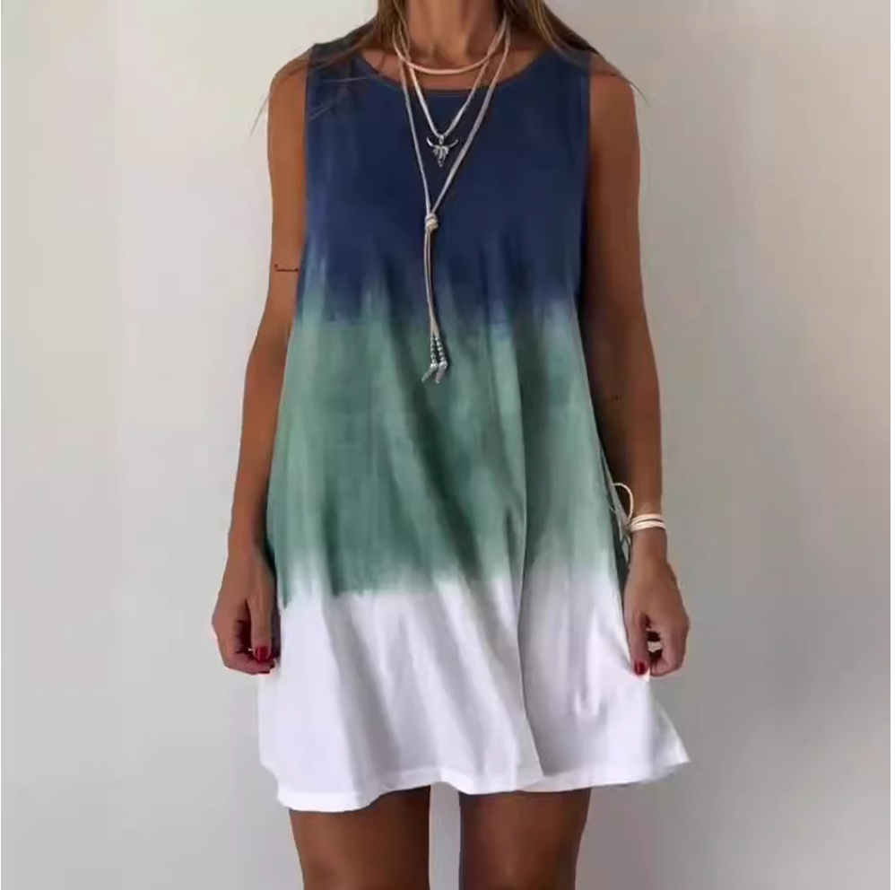Abito Mini Tie-Dye Estivo