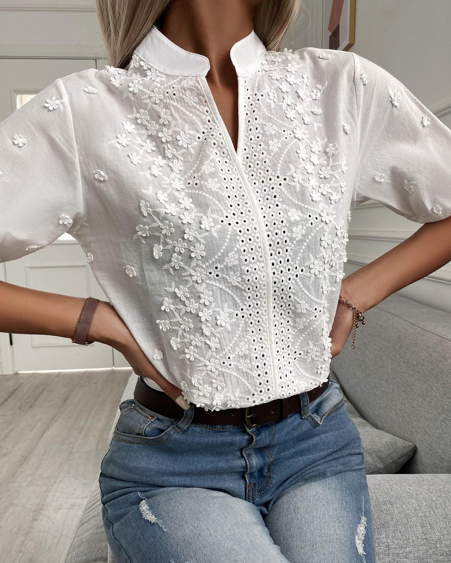 Eleganza Floreale Blouse