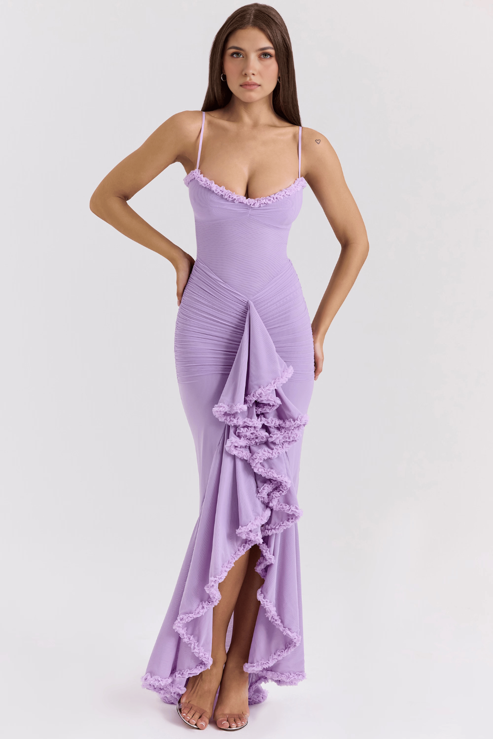 Eleganza Ruffle per Eventi Speciali
