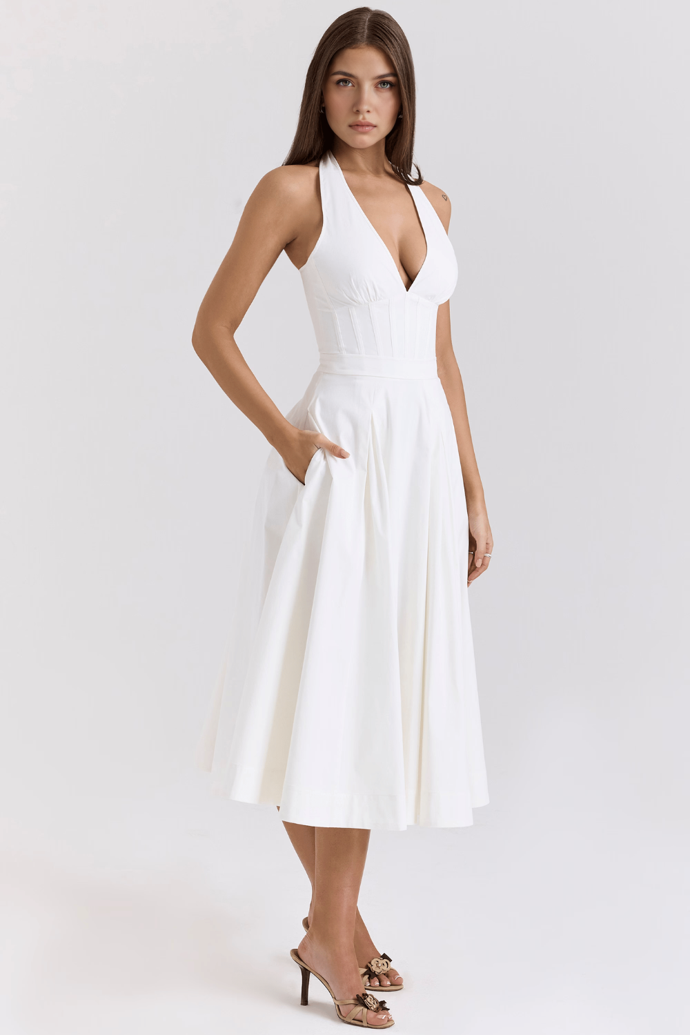 Eleganza-Senza-Tempo Midi Dress