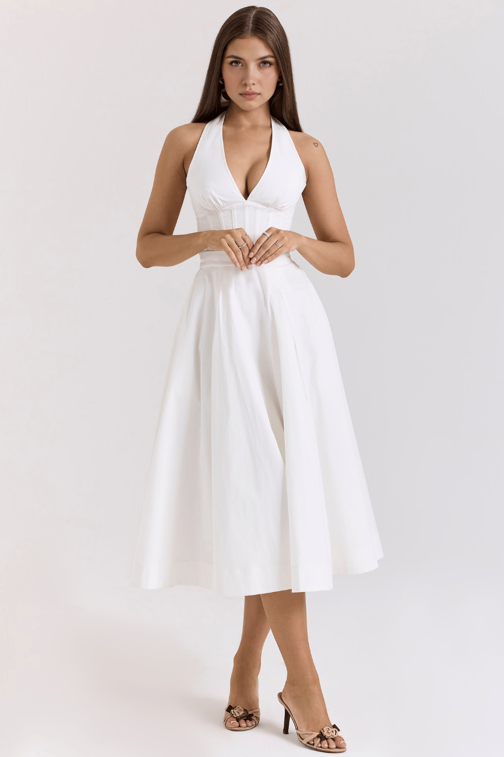 Eleganza-Senza-Tempo Midi Dress