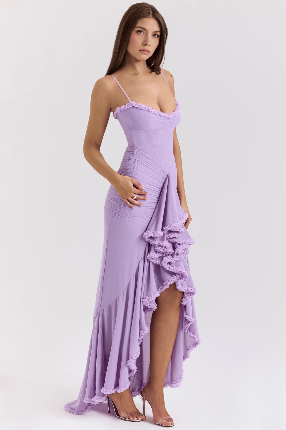 Eleganza Ruffle per Eventi Speciali