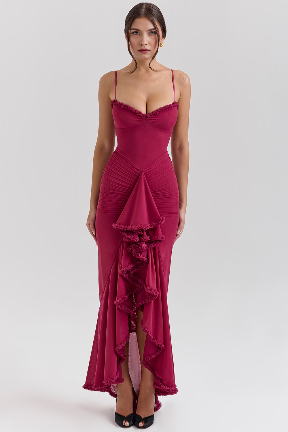 Eleganza Ruffle per Eventi Speciali
