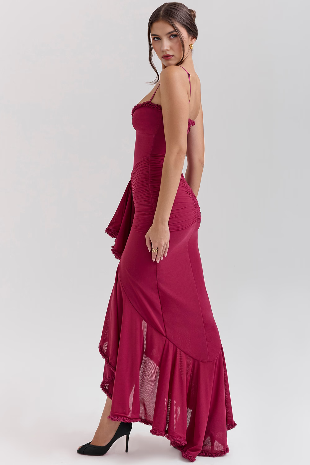 Eleganza Ruffle per Eventi Speciali