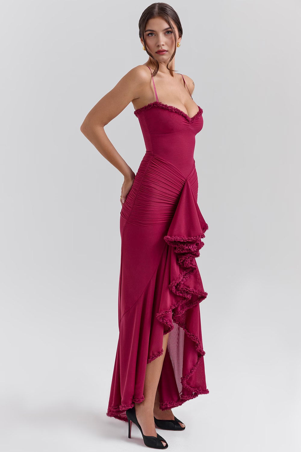 Eleganza Ruffle per Eventi Speciali
