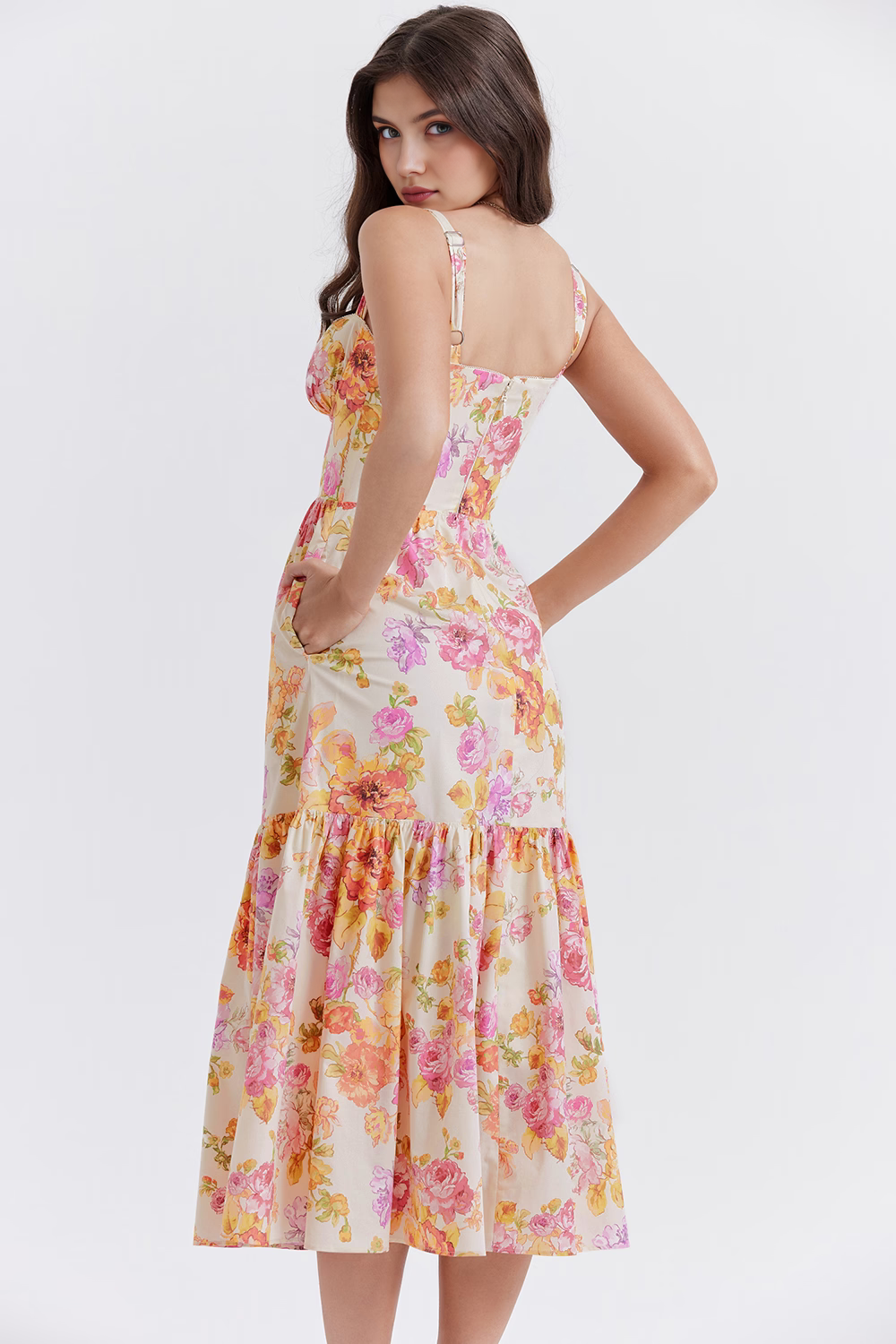 Sweetheart Midi Dress