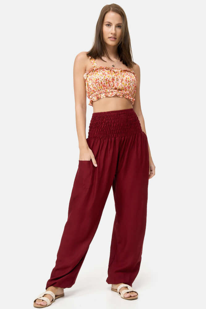 Pantaloni Harem Vita-Comfort