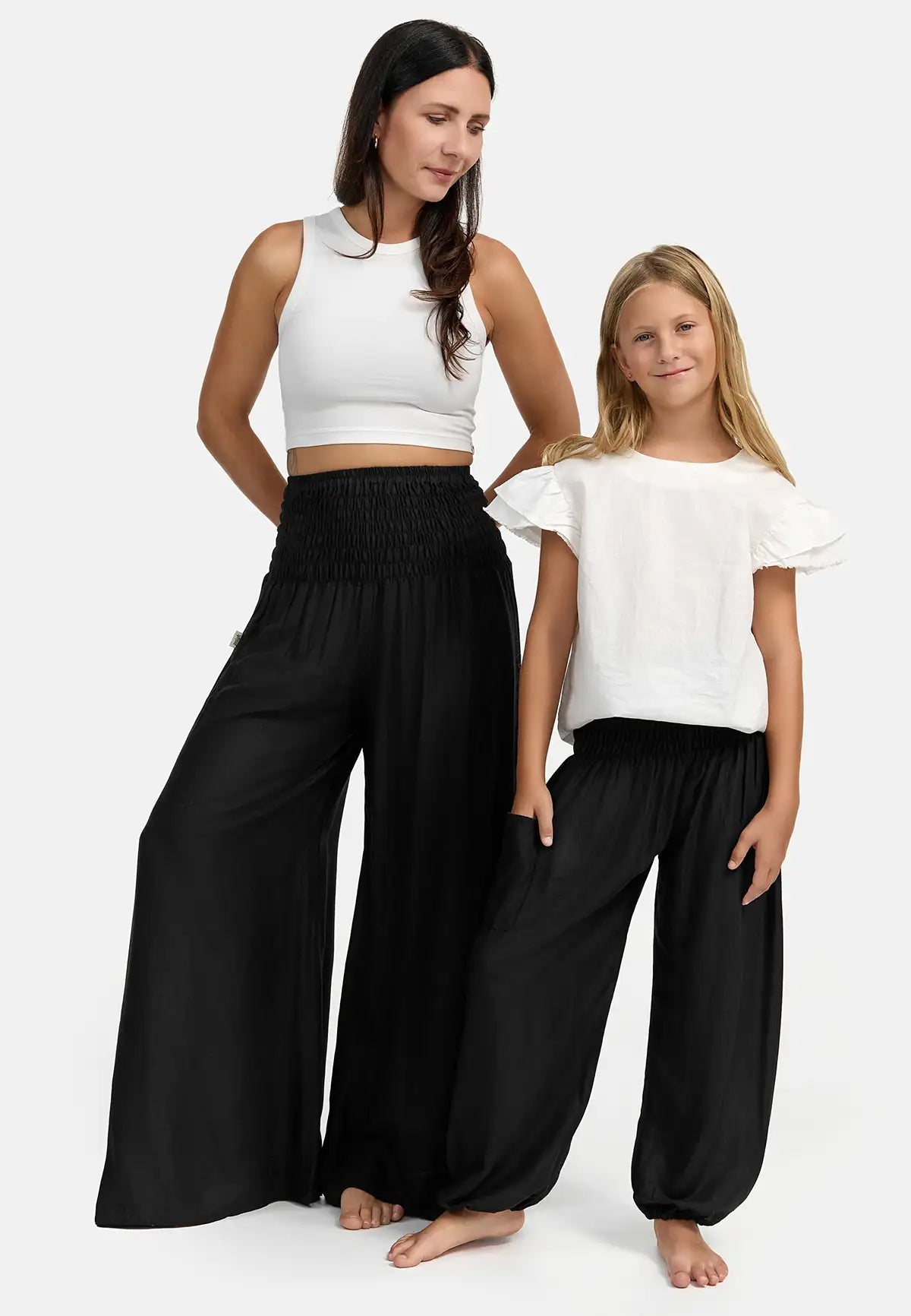 Pantaloni Palazzo Ultra-Leggeri