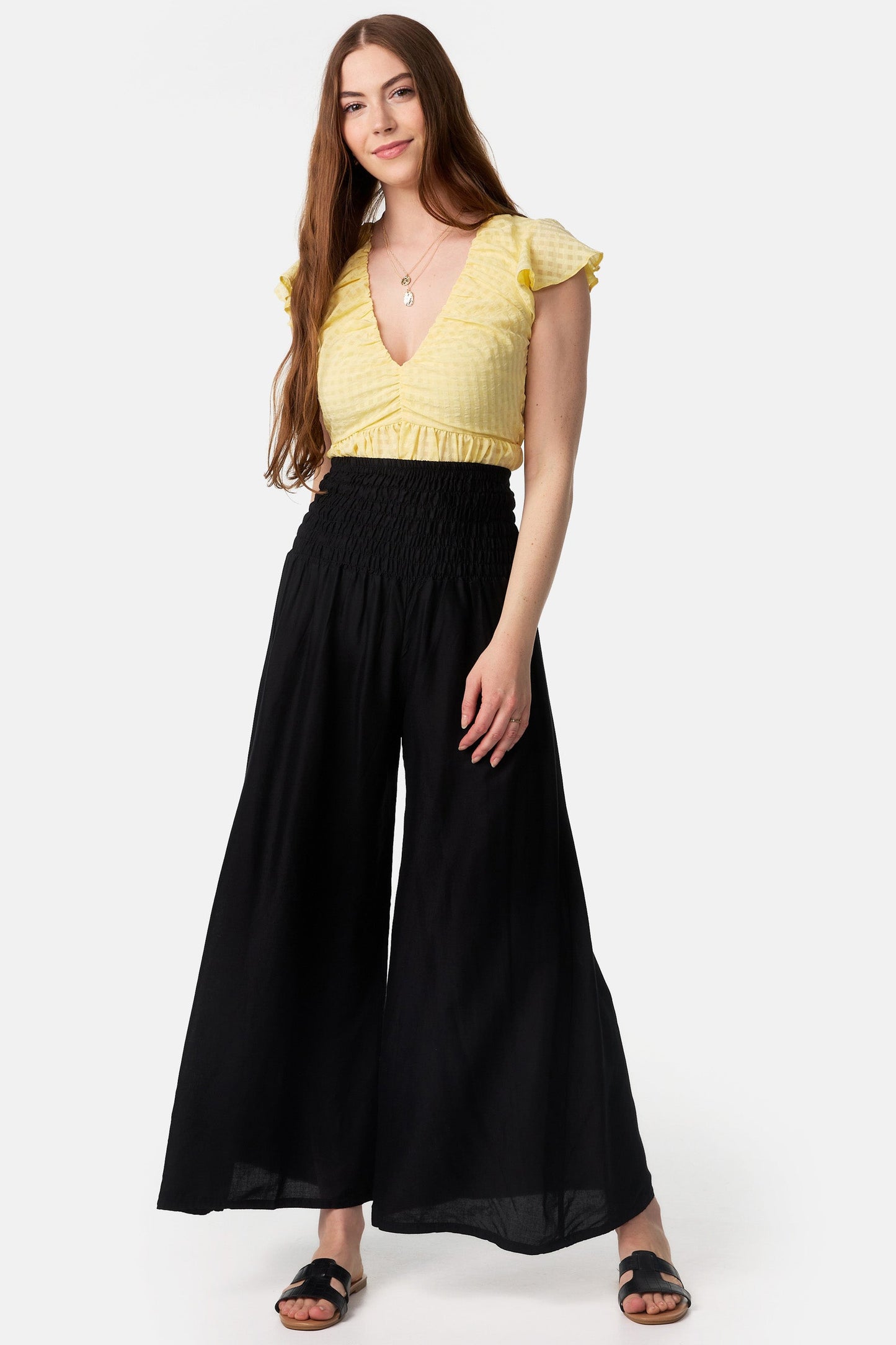 Pantaloni Palazzo Ultra-Leggeri