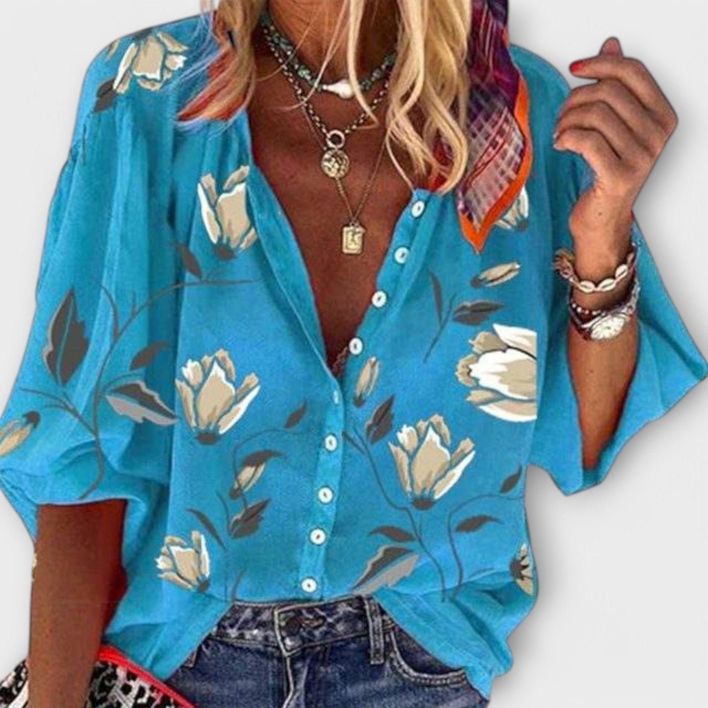 Blusa Floreale Elegante