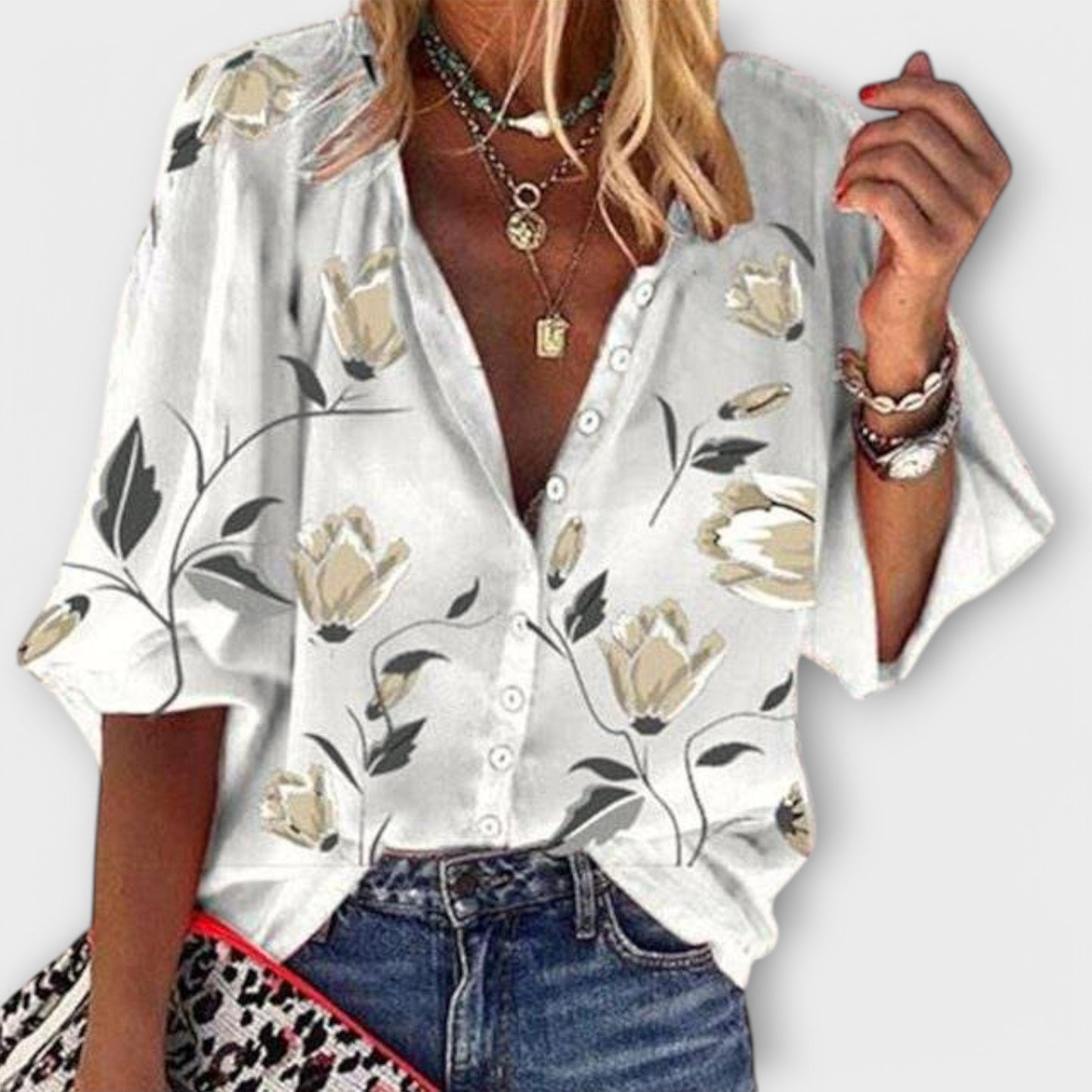 Blusa Floreale Elegante