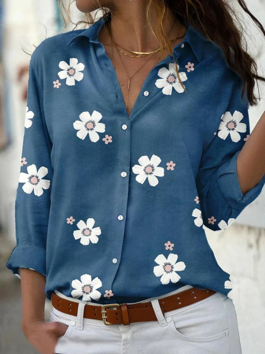 Camicia Ultra-Morbida Floreale