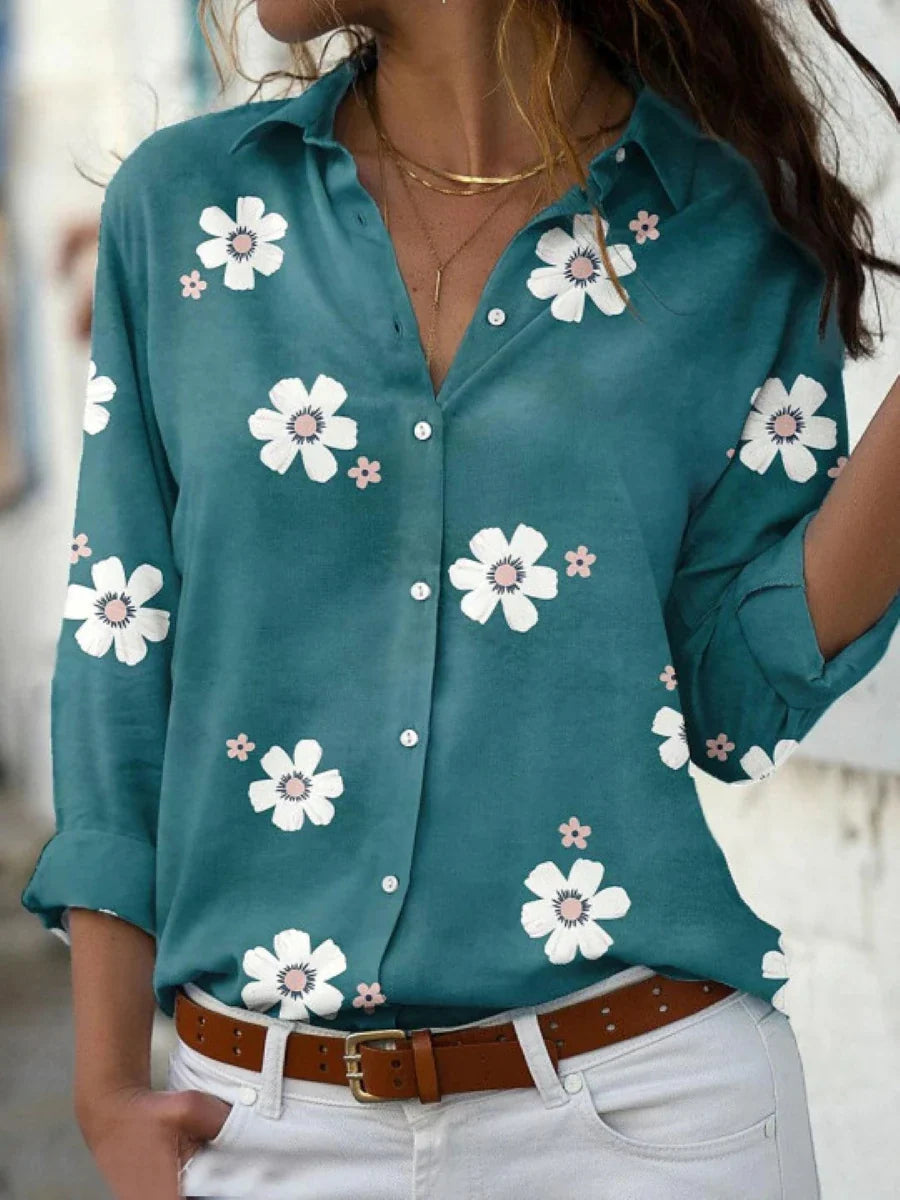 Camicia Ultra-Morbida Floreale