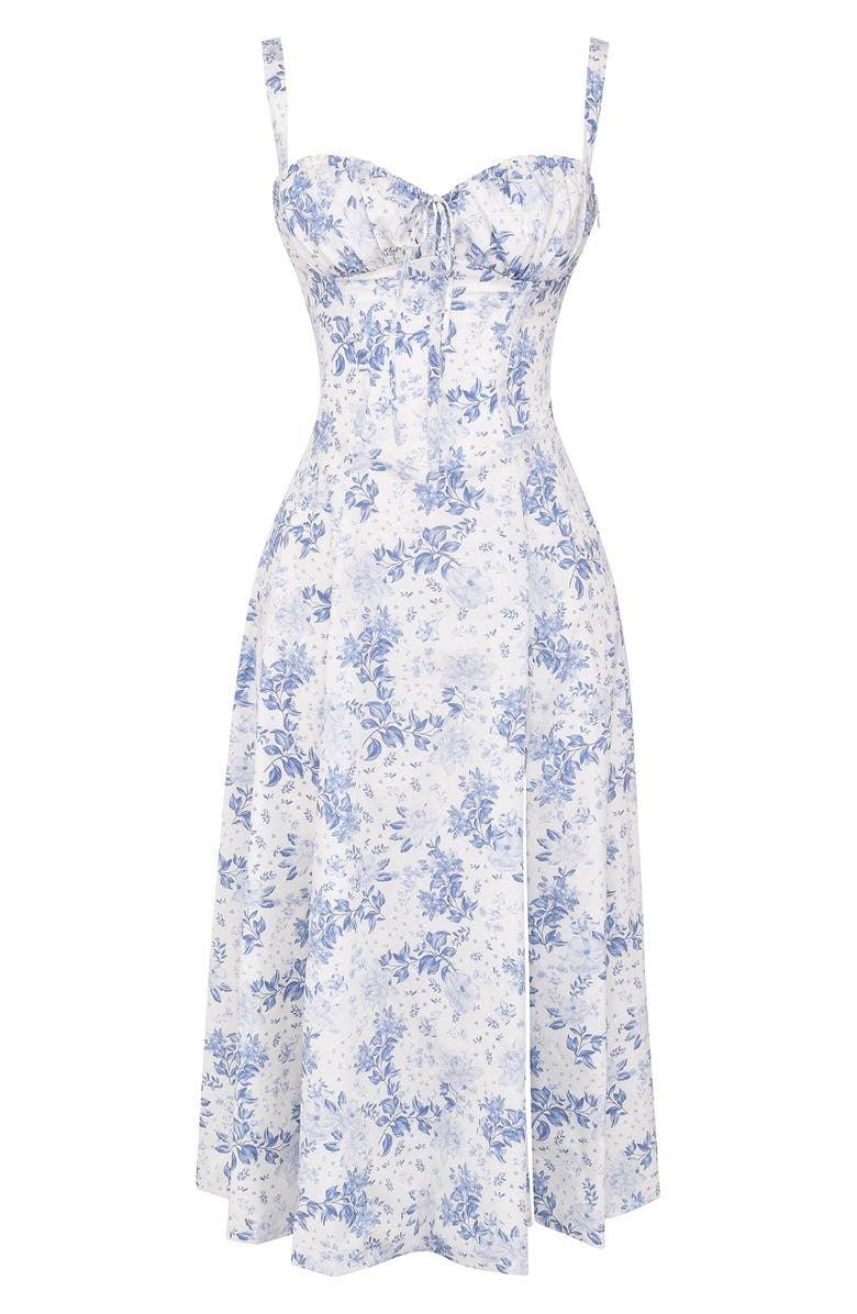 Allure Corset Midi Dress