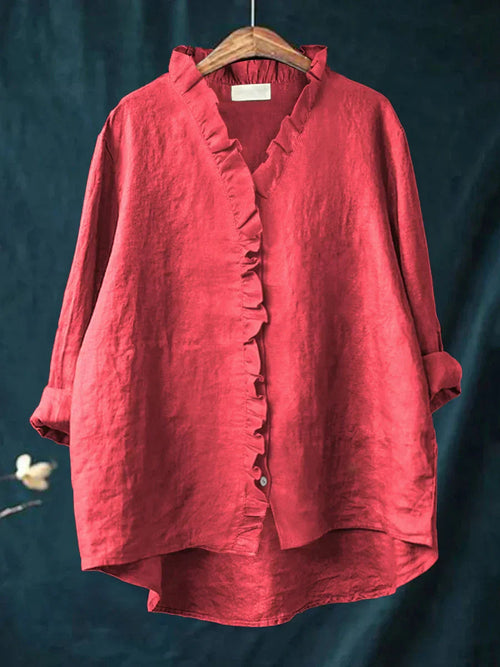 Eleganza Frill Blouse