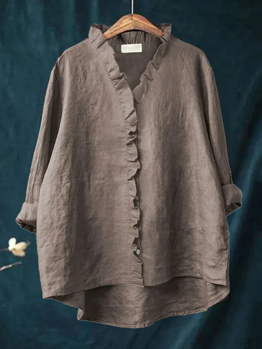 Eleganza Frill Blouse