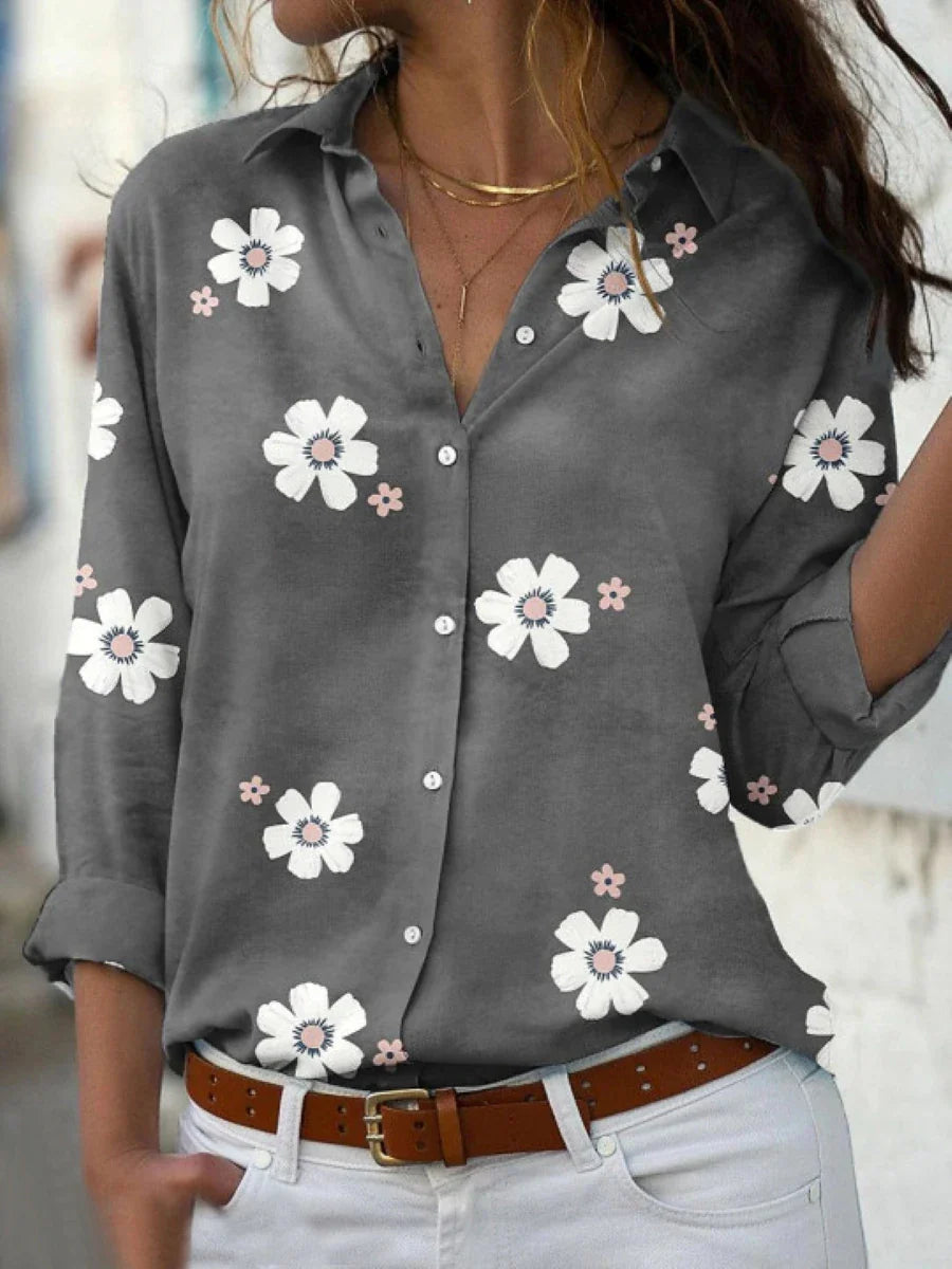 Camicia Ultra-Morbida Floreale