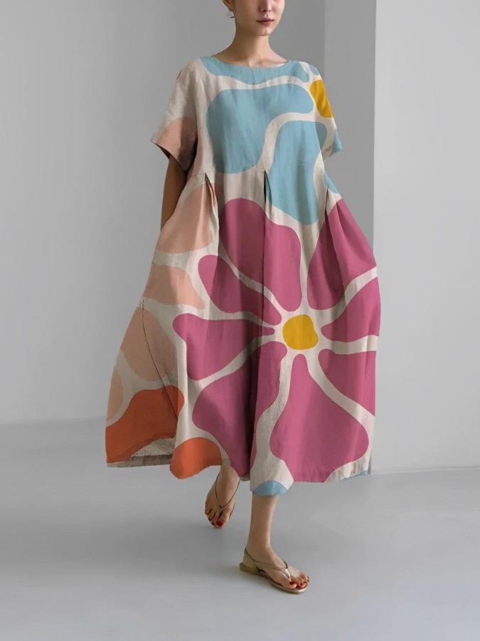 Eleganza Floreale Abito