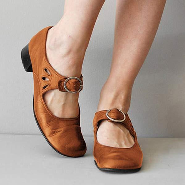Elegant Comfort Leather Sandals