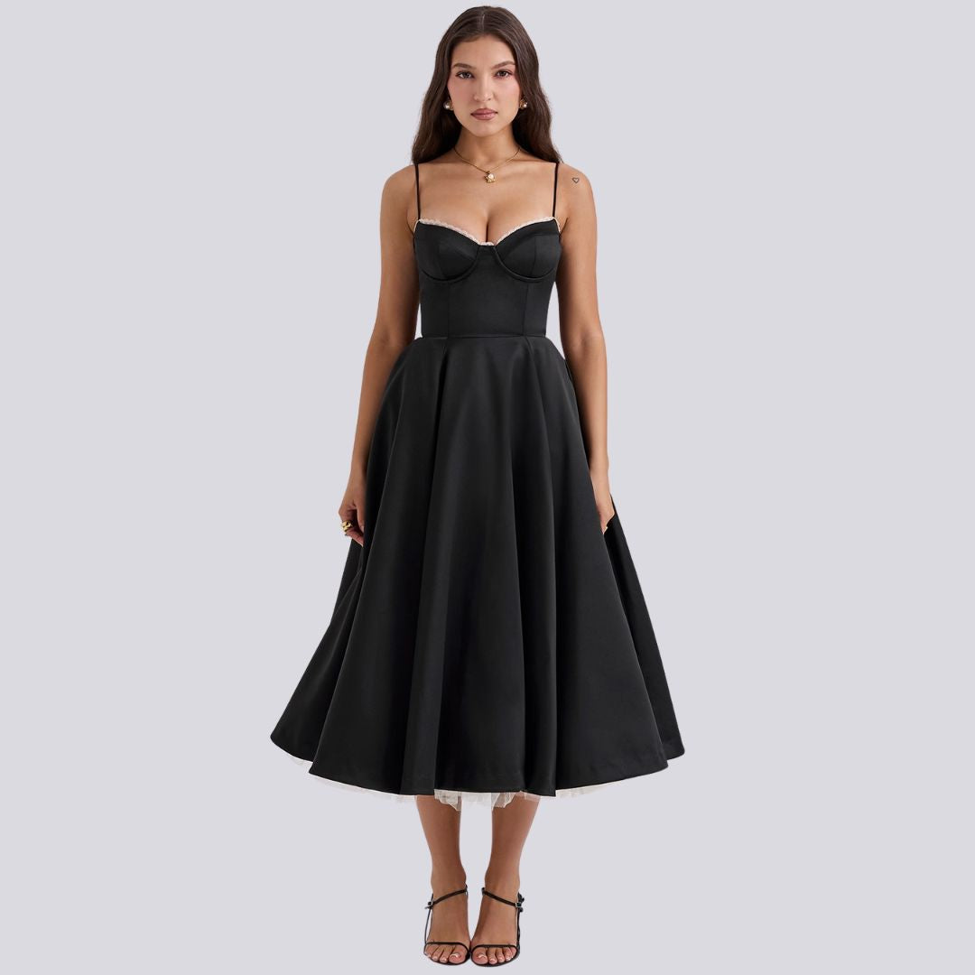 Eleganza Tulle Maxi Dress