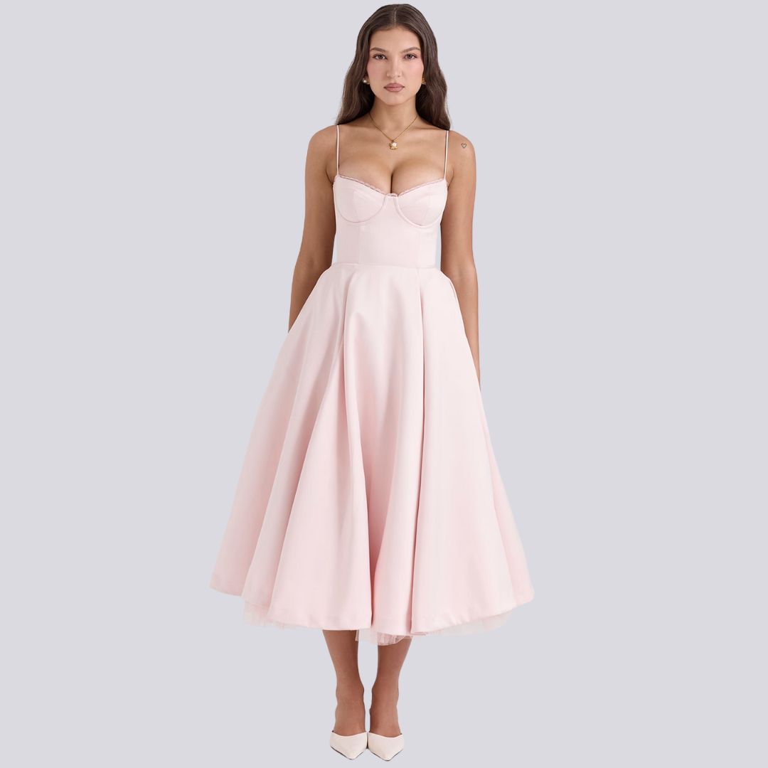 Eleganza Tulle Maxi Dress
