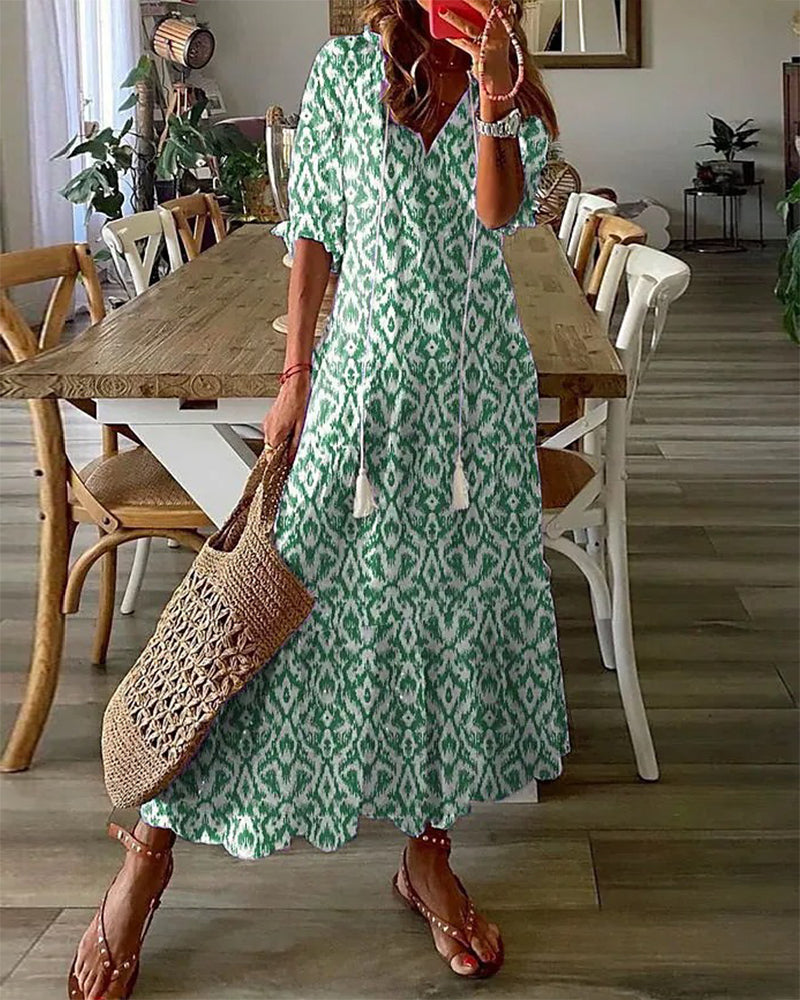 Elegant Flow Boho Dress