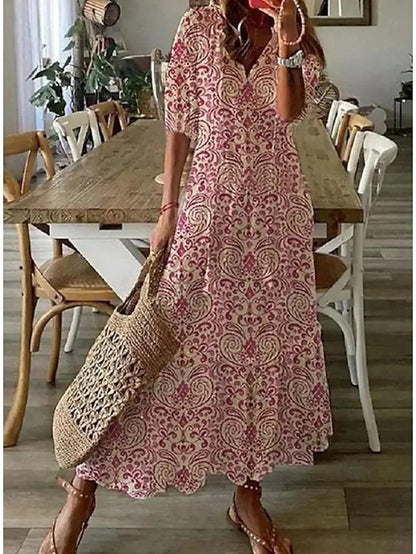 Elegant Flow Boho Dress