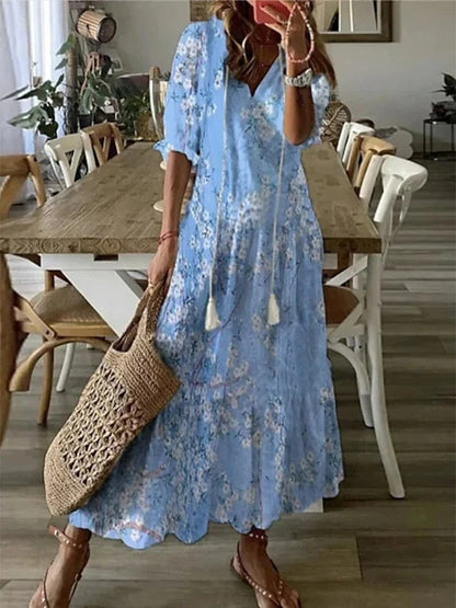 Elegant Flow Boho Dress