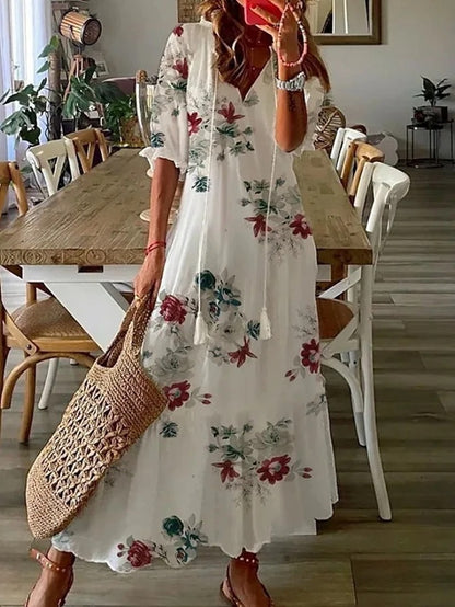 Elegant Flow Boho Dress
