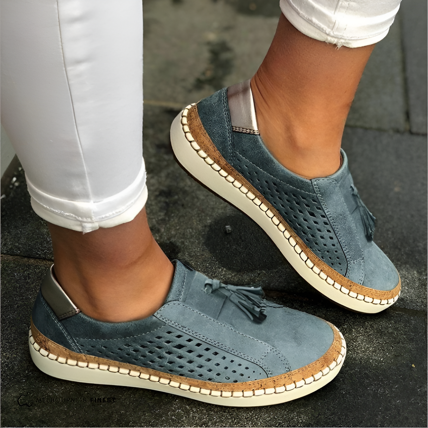 Scarpe ortopediche slip-on rinfrescanti