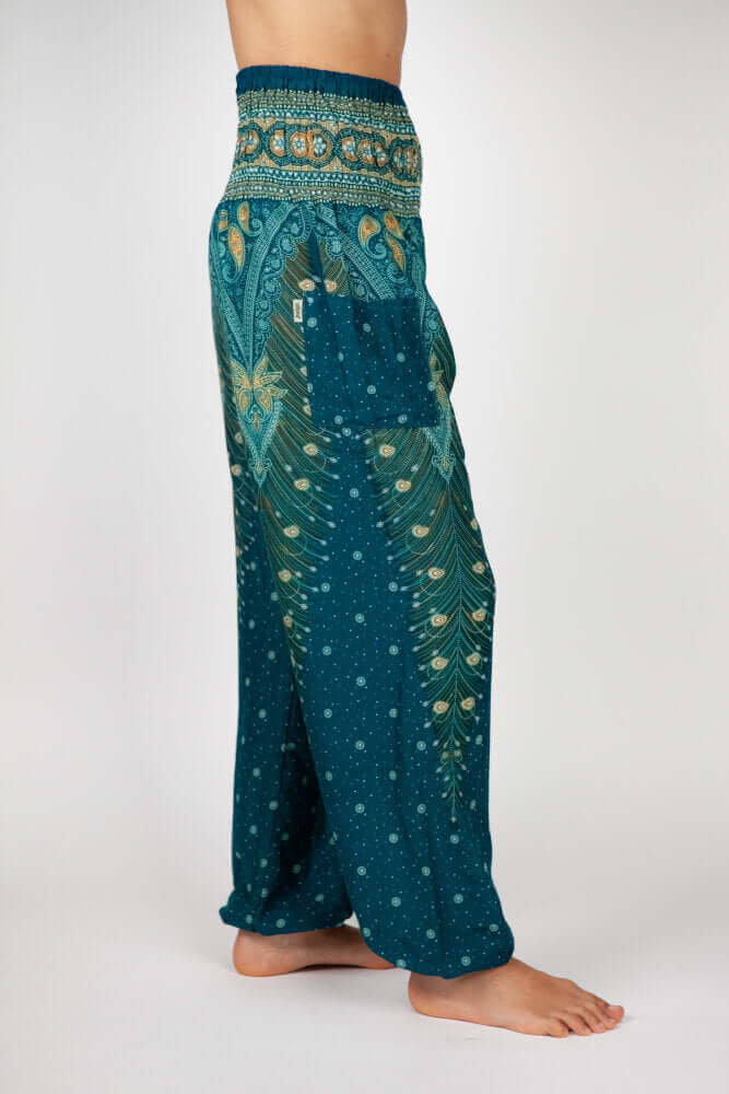 Pantaloni Harem Ultra-Morbidi