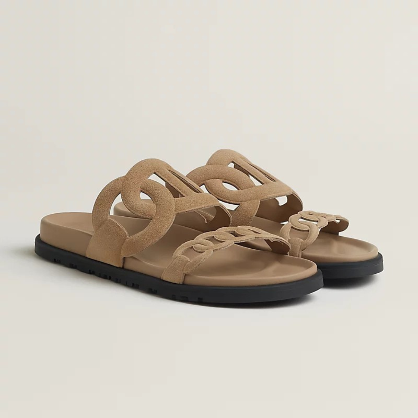 Sandali-Pelle Ergonomici Eleganti