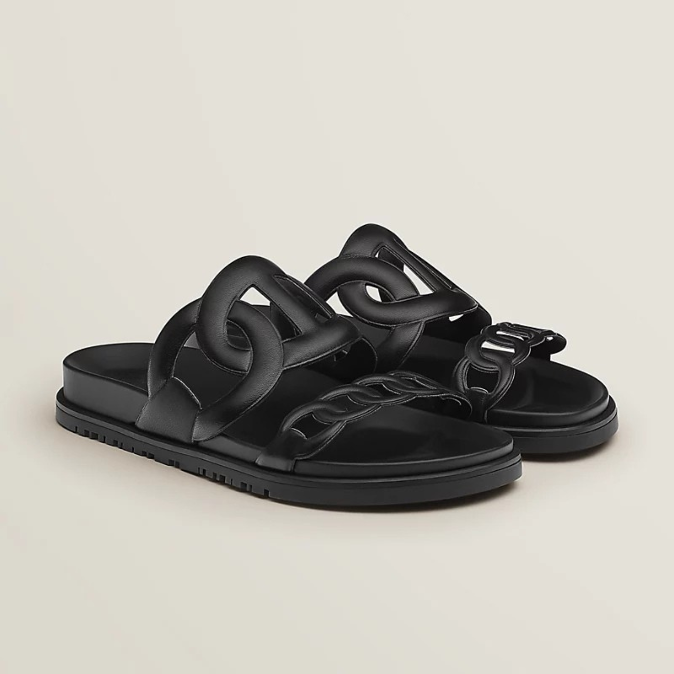 Sandali-Pelle Ergonomici Eleganti