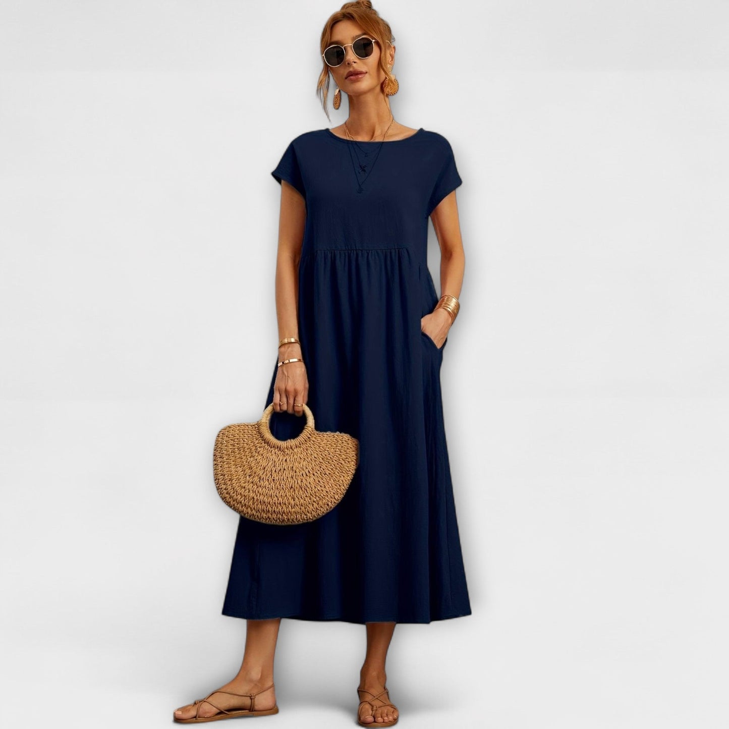 Eleganza-Floreale Abito Primavera