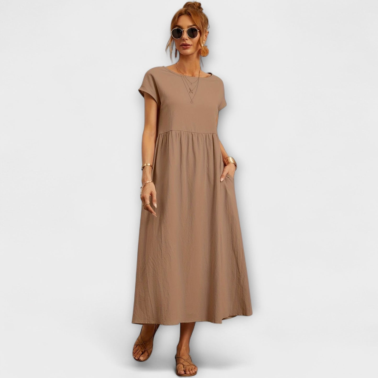 Eleganza-Floreale Abito Primavera