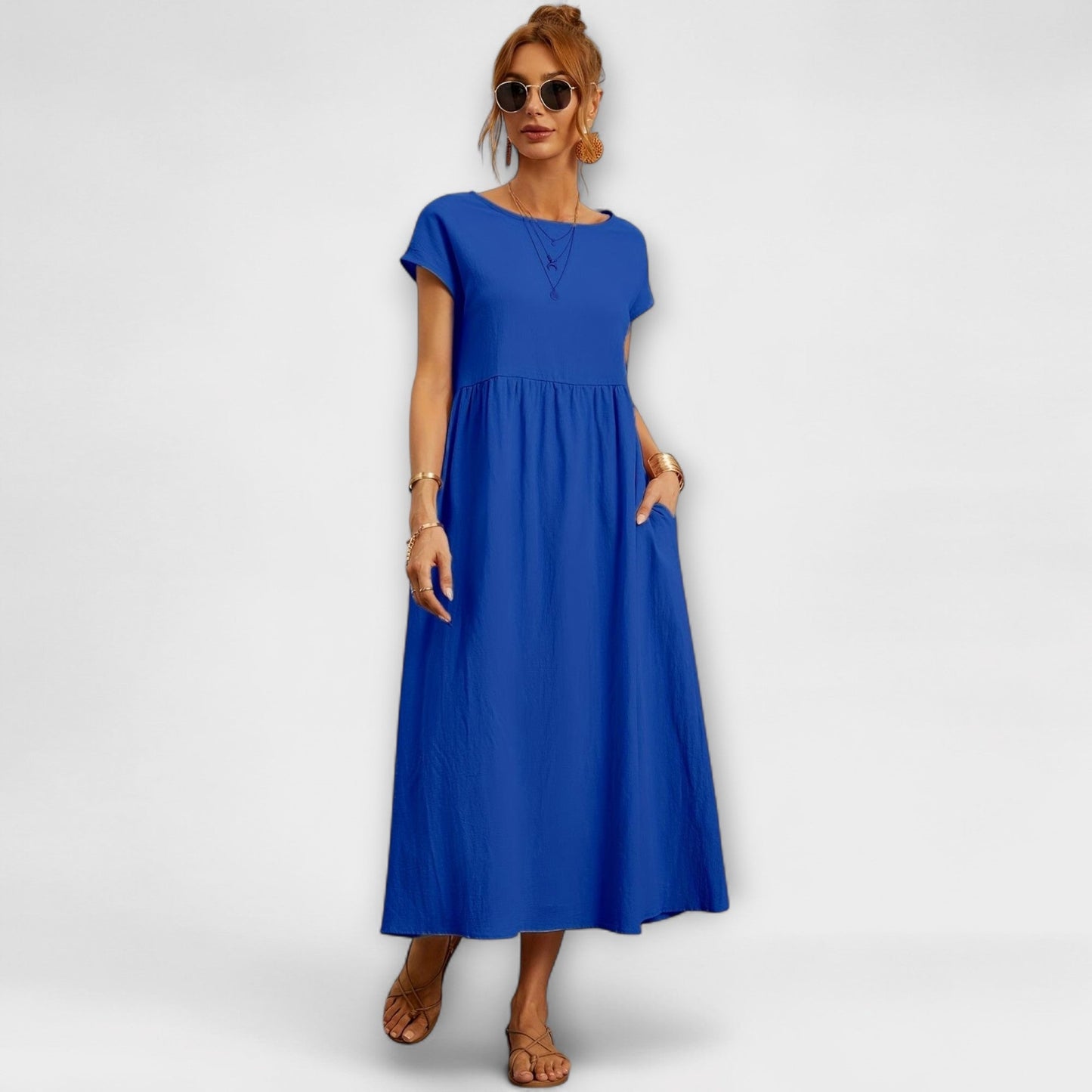 Eleganza-Floreale Abito Primavera
